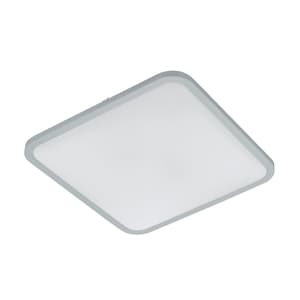 LED PLAFONNIER BLANC/ARGENT 'COGOLET'