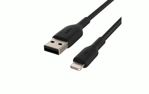 Braided Boost Charge USB A - Lightning 0.15 m