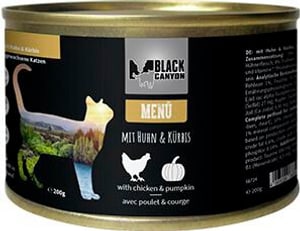 Black Canyon chat menu poulet