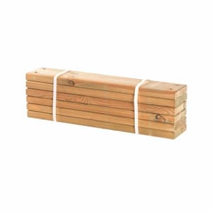 6 pcs. planches pour Pipe 28x12 x 60cm