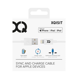 Charge & Sync Lightning Lade- & Datenkabel 1m weiss