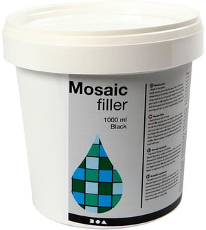 Produits de jointement pour mosaïque 1000 ml Stylo à plume, noir