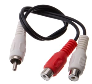 Adaptateur Chinch Y 1Fiche/2Prises