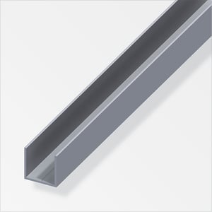U-Profilé carré 1.5 x 15.5 mm brut 1 m