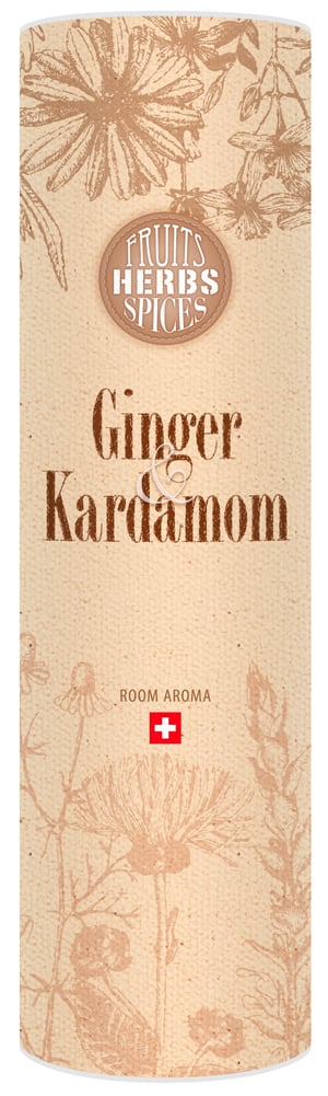 FRUITS HERBS SPICES Ginger & Kardamom
