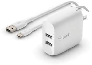 Boost Charge 2-Port USB-A 24W + USB-C