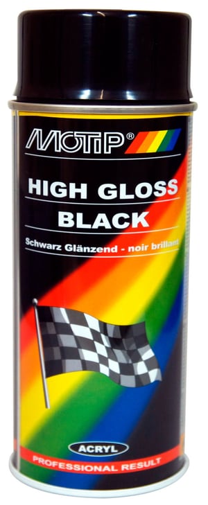 Rallye Lack schwarz glanz 150 ml