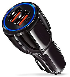 USB 2-Fach Charger  Quick Charge 3.0