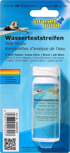 Testeur d'eau à languettes