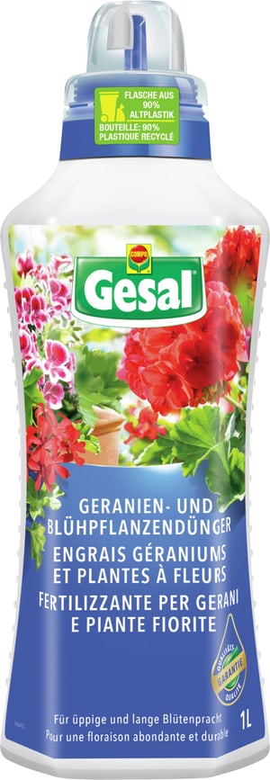 Geranien- und Blühpflanzendünger, 1 l