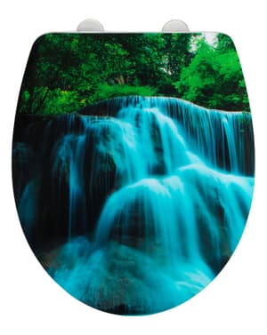 WC-Sitz Wasserfall Acryl