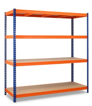 Étagère Robus 400 bleu/orange