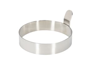 Stampo per uova e omelette per planchas, acciaio inox, 2 pezzi