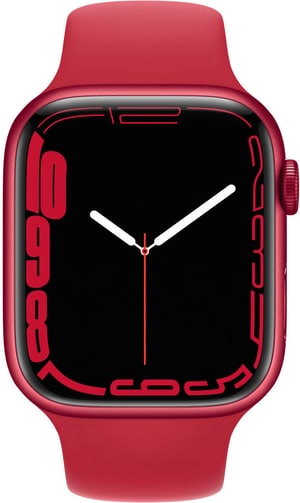 Watch Series 7 GPS + Cellular, 45mm Aluminium red Sport Band