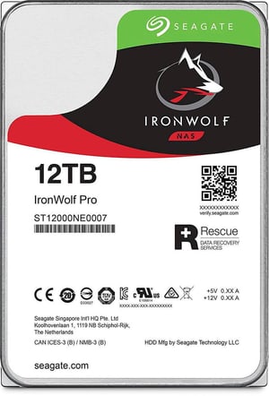 IronWolf Pro SATA 3.5" 12 TB