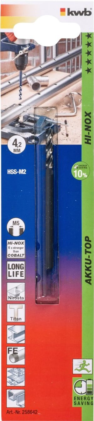 Hi-Nox HSS M2, ø 4.2 mm