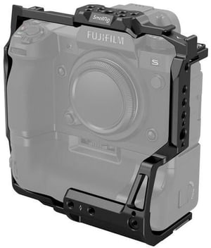 Gabbia per Fujifilm X-H2S con impugnatura della batteria