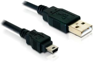 Câble USB 2.0 USB A - Mini USB B 1,5 m