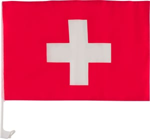 Bandiera per auto Svizzera