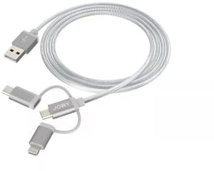 Cavo USB 2.0 USB A - Lightning/Micro USB A/USB C 1,2 m
