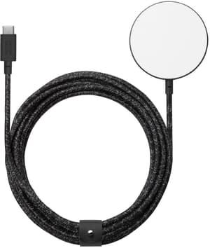 Câble USB-C vers MagSafe robuste en tresse de nylon d'une longueur de 3 mètres pour tous les iPhones à partir de l'iPhone 12 - Cosmos
