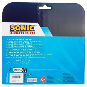 Sonic - Set di stoviglie 5 pezzi