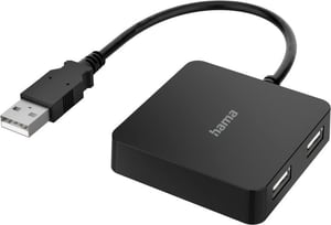 USB-Hub, 4 Ports, USB 2.0, 480 Mbit/s