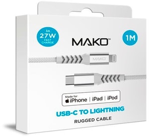 Lightning USB-C 2.0 -> Lightning, 1.0m 20W PD, Blanc