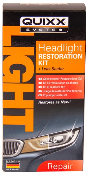 Kit de restauration pour phares