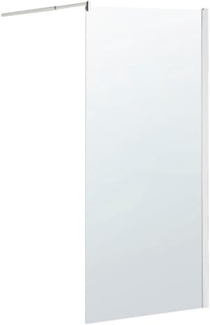 Duschwand aus Temperglas 80 x 190 cm AHAUS