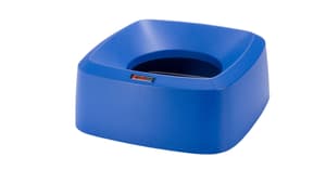 Rotho Pro Coperchio per bidone della spazzatura Modo/Iris 60l, Plastica (PP) senza BPA, blu