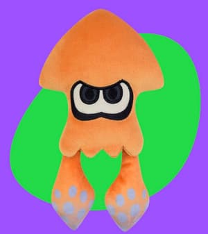 Splatoon: Squid orange - Plüsch [23cm]