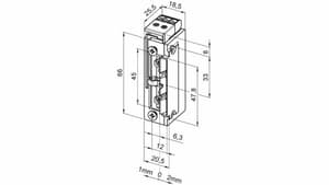 Elektro-Türöffner 118 F.23 ProFix 2