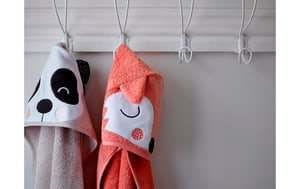 Asciugamano con cappuccio Penny Panda 80 x 80 cm