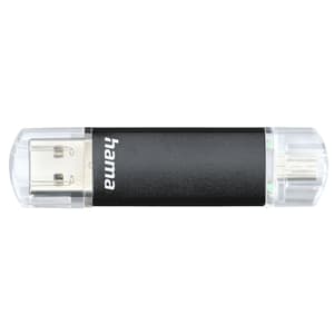 Laeta Twin USB 3.0, 32 GB, 40 MB/s, Schwarz