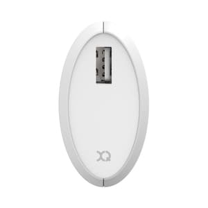 Travel Charger 2.4A Single USB EU Lightning blanc