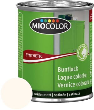 Synthetic Vernice colorata opaca Bianco crema 750 ml