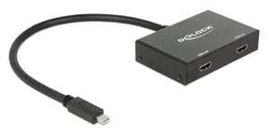 Diviseur de signaux à 2 ports Mini-DP - 2x HDMI