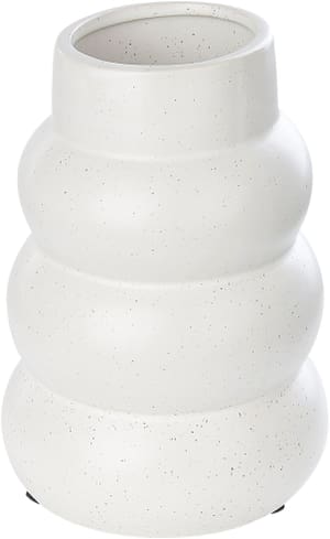 Vaso gres porcellanato bianco 22 cm PIREAS