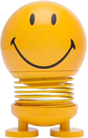 Présentoir Bumble Smiley S 8 cm, Jaune