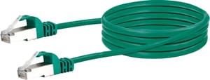 Cable de réseau S/FTP Cat. 6 0.5m vert
