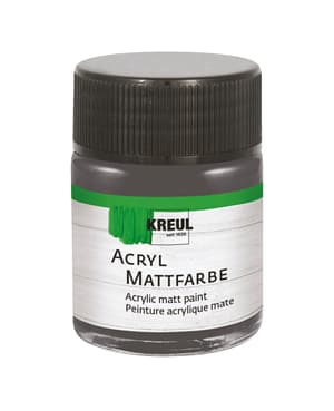 KREUL Acryl Mattfarbe Graphitgrau 50 ml