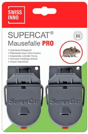 Piège à souris Pro SuperCat 2pces.