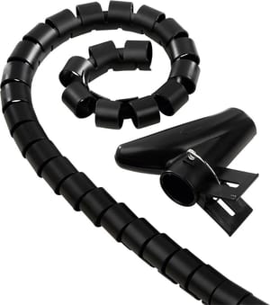 Faisceau de Câbles Flexible 1,5 m, 30 mm, Noir