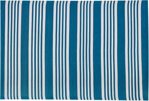 Tappeto da esterno azzurro 120 x 180 cm ELURU