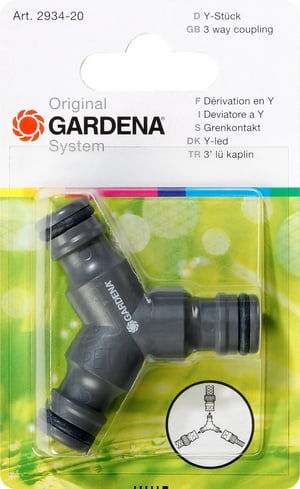 Original GARDENA System Y-Stück