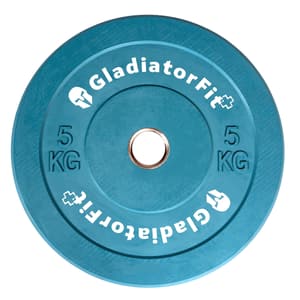 Disco di colore olimpico con rivestimento in gomma Ø 51mm