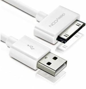 Cavo USB 2.0 USB A - Apple Dock 30 pin 1 m