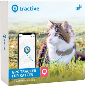 Traceur GPS de traction pour chats avec suivi d'activité et dernière technologie LTE