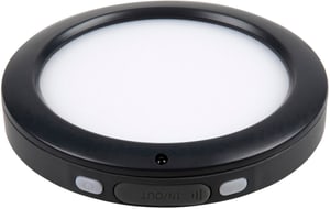 Lampe mobile à LED rechargeable, Ø 13,5 x 3,1 cm